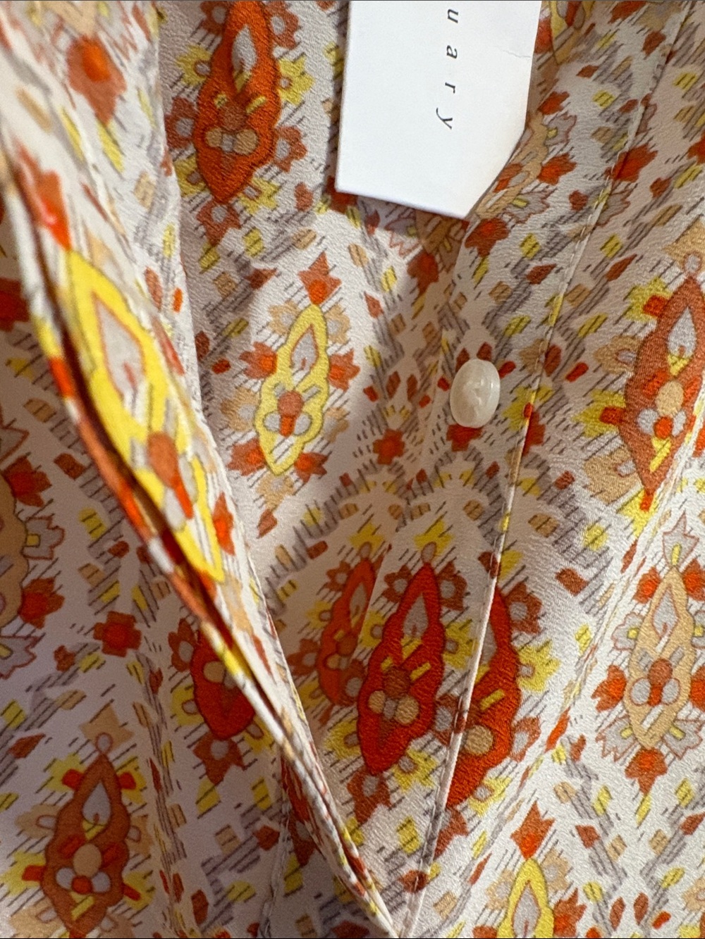NWT [Sanctuary] Sleeveless Lightweight Tank Top Field Pleasant Paisley Womens XS - Picture 8 of 12